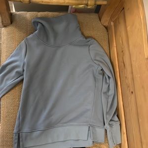 Navy blue workout sweatshirt